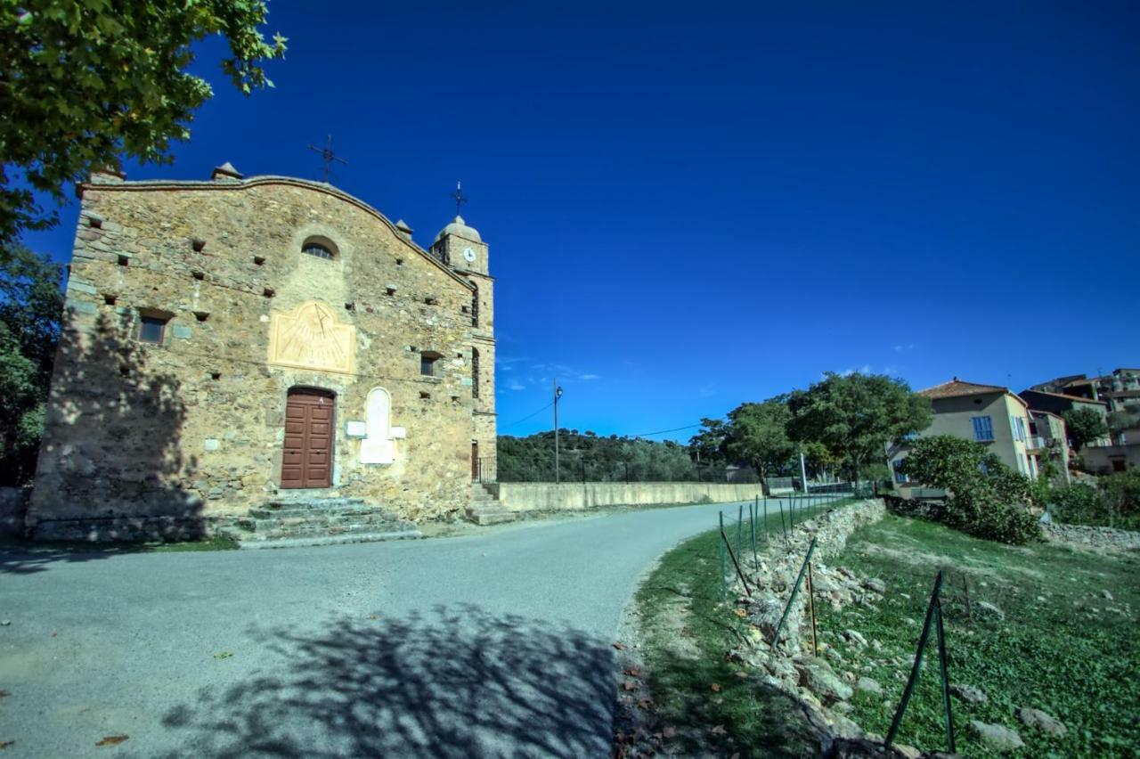 A Ghjuvellina Hotel Piedigriggio Buitenkant foto